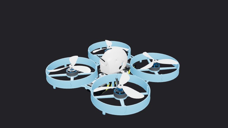 Tiny Whoop 65mm — online simulator model preview