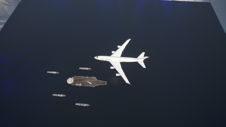 Airliner Passby in the FPVSIM desktop simulator
