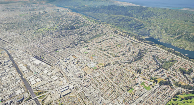Google Earth in the FPVSIM desktop simulator