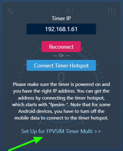How to setup for a FPVSIM Timer Multi device › FPVSIM Drone Simulator ...